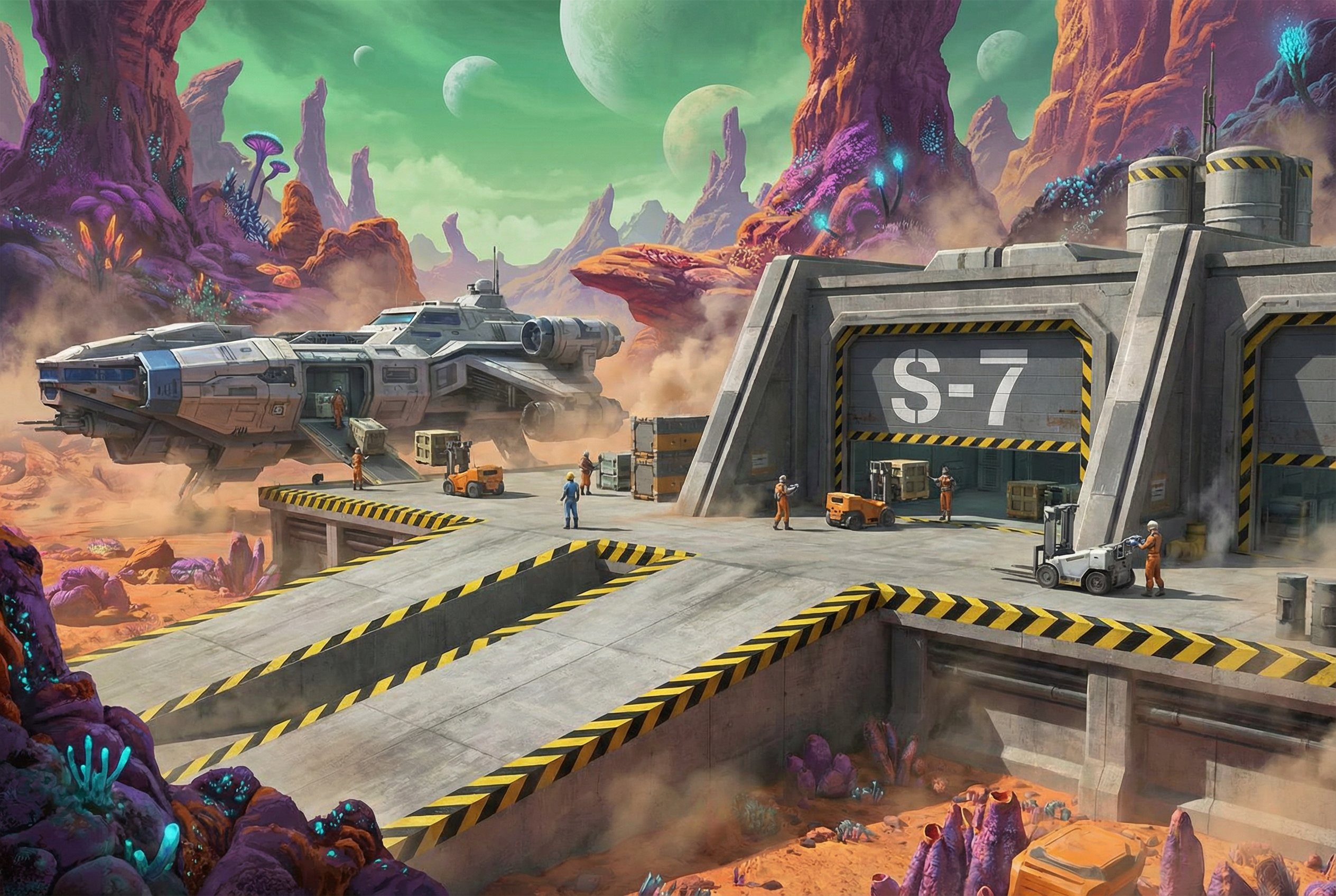 Sector Seven decorative header