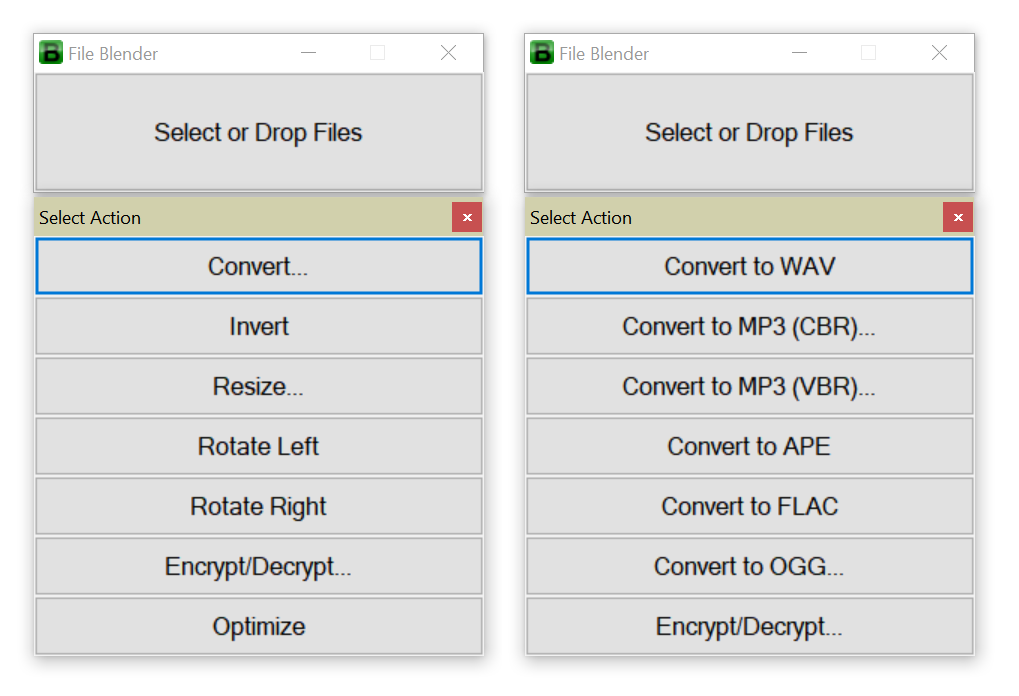 File Blender screenshot